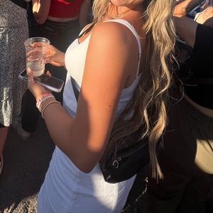 White Mini Dress Abercrombie